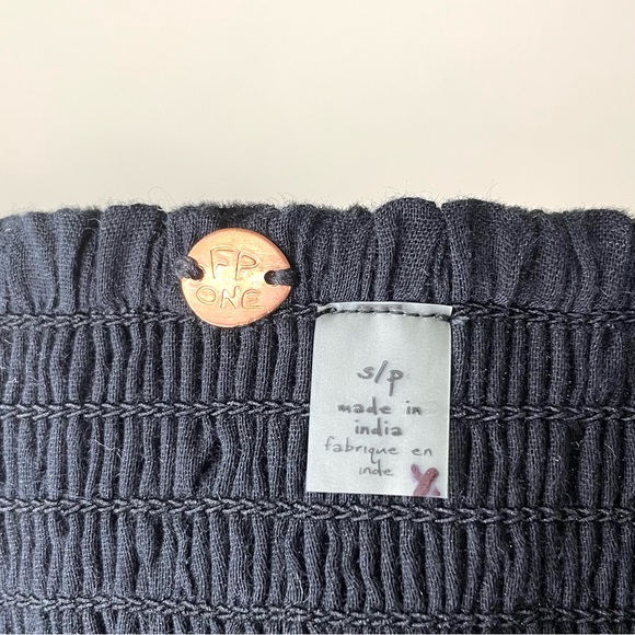 Free People One Carrie Flocked Bralette - Picture 9 of 11